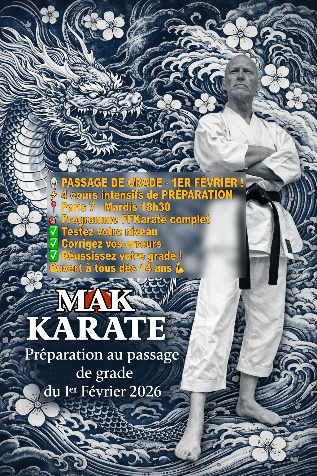 Passage de grade Karaté Paris